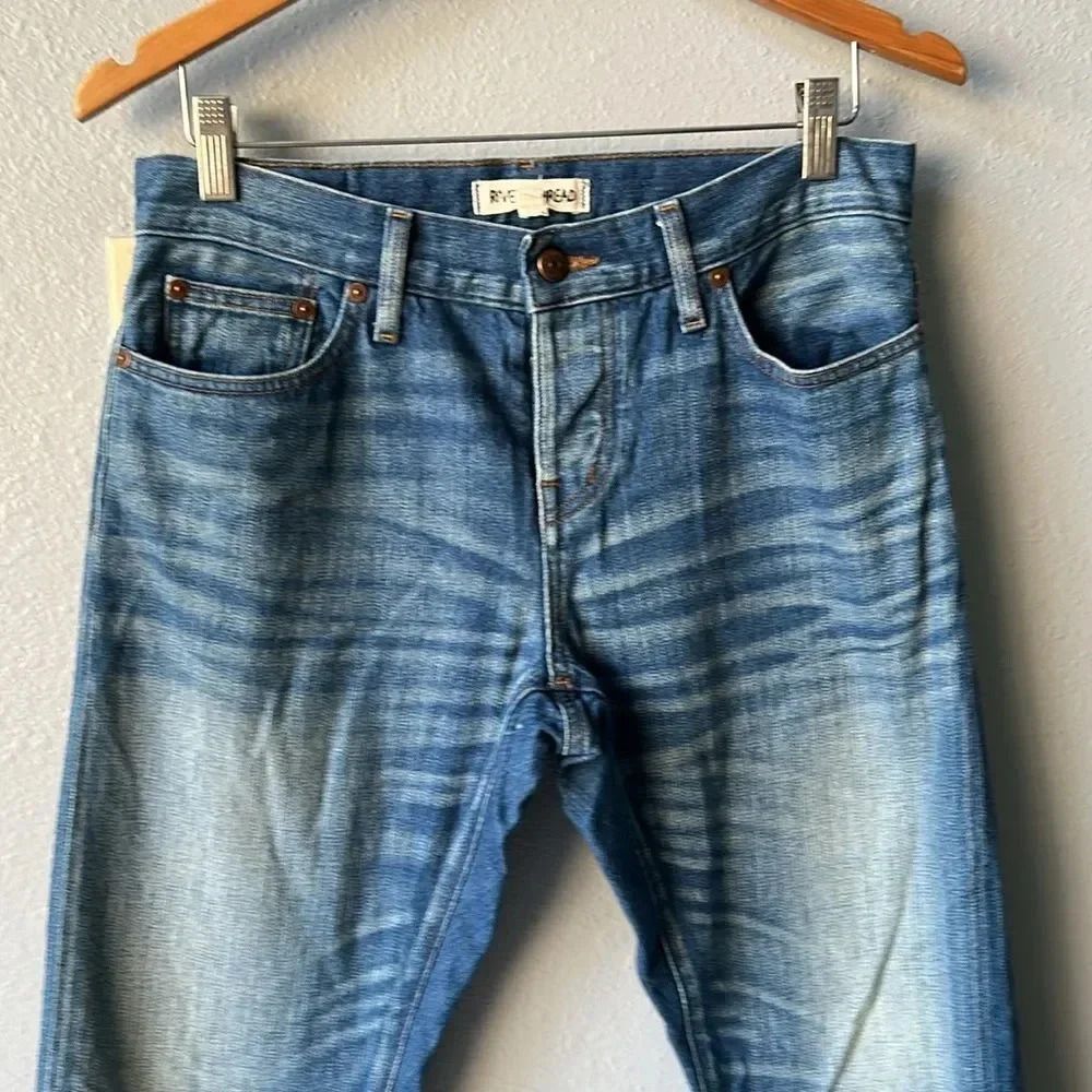 Madewell Rivet & Thread Jeans Size 25 - Picture 4 of 7